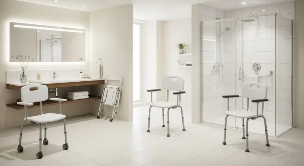 Collection of best shower chairs for bathroom safety and comfort