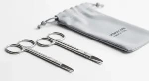 Affordable nose hair scissors from Utopia Care made with surgical steel