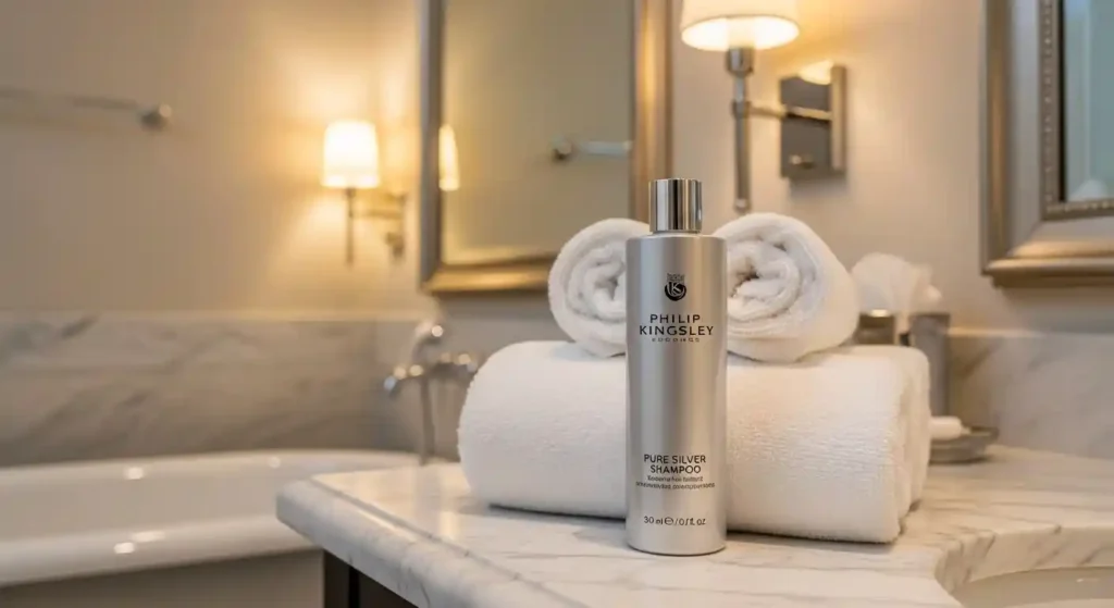 Premium silver shampoo for gray hair by Philip Kingsley