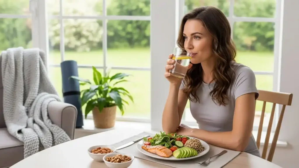 Healthy lifestyle habits that help reduce the appearance of Ozempic face