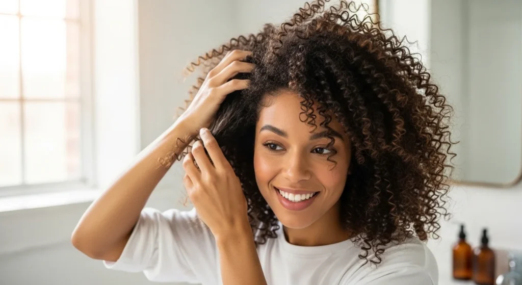 curling mousse for natural hair curl definition styling