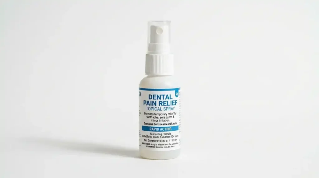 dental pain relief spray for fast toothache relief