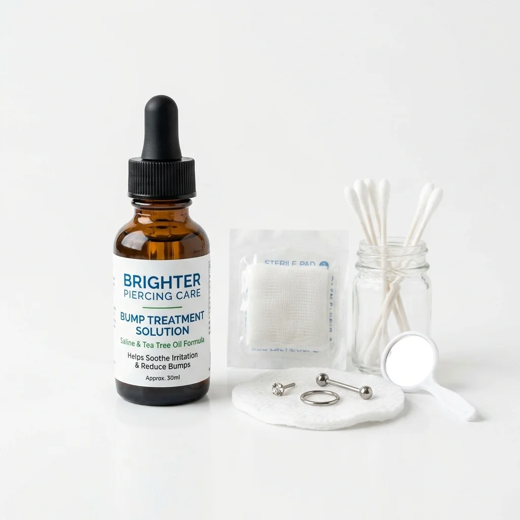 Piercing bump solution for helix irritation