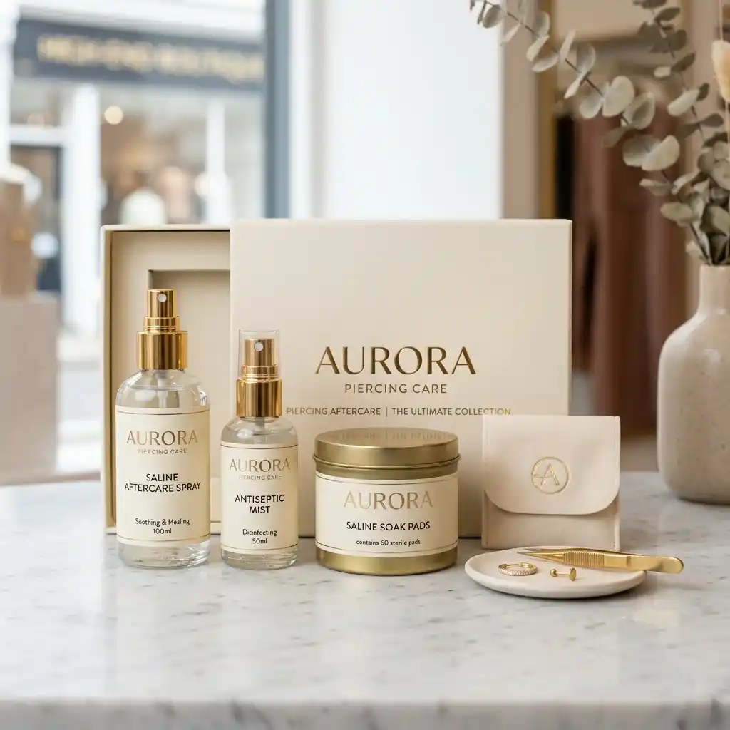professional piercing aftercare bundle