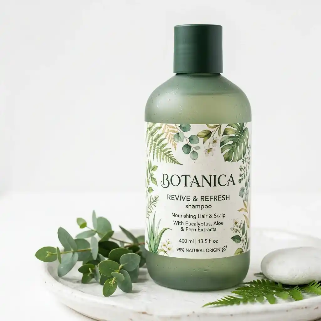 Aveeno Fresh Greens Blend Shampoo bottle, best budget shampoo for men's dry scalp