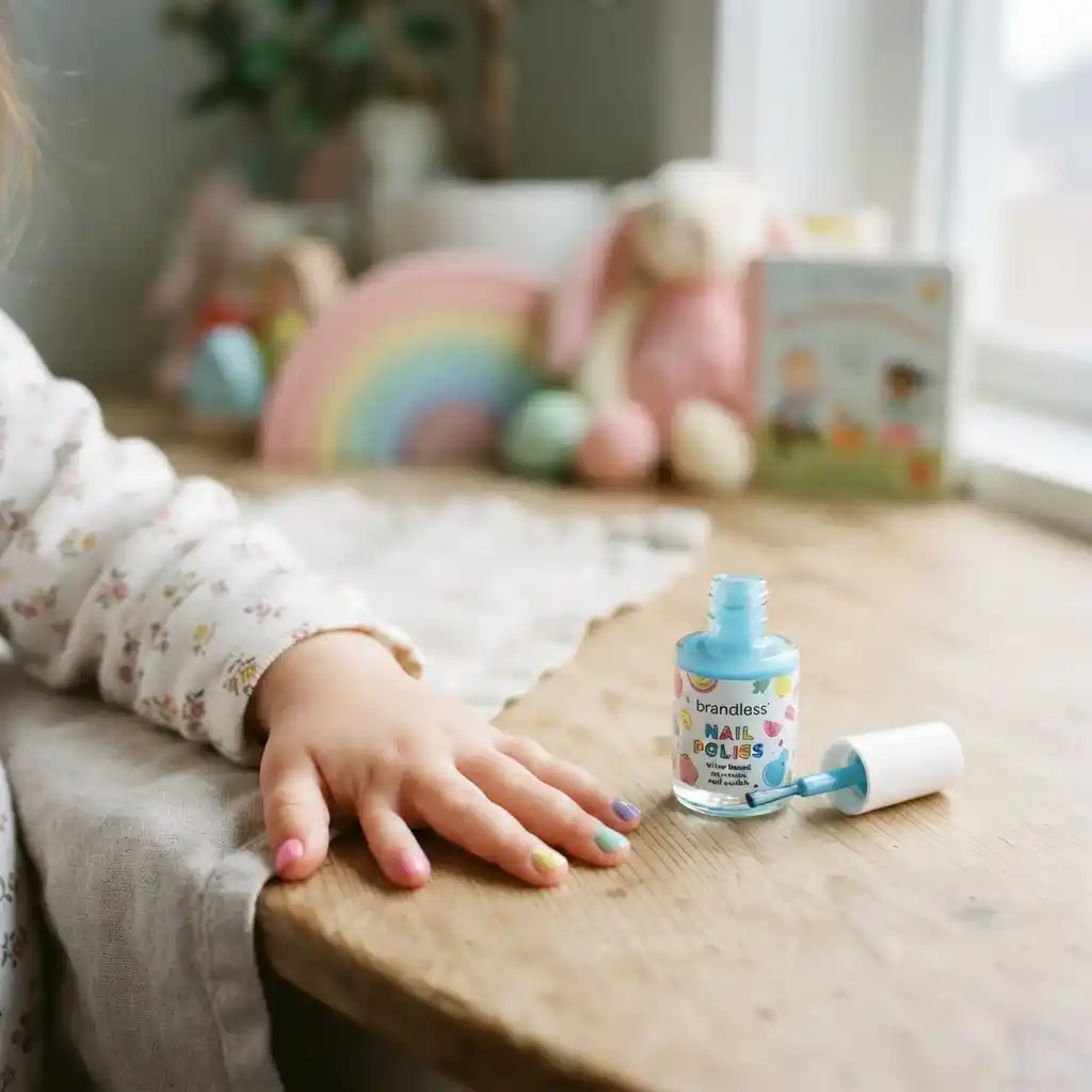 Suncoat water-based nail polish for kids.