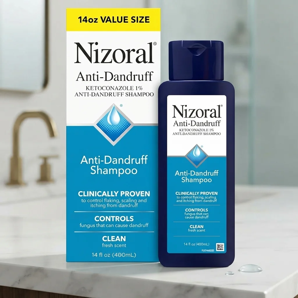 Nizoral Anti-Dandruff Shampoo used as a fungal Bumps cleanser
